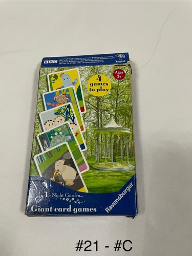 The night garden snap cards - in,